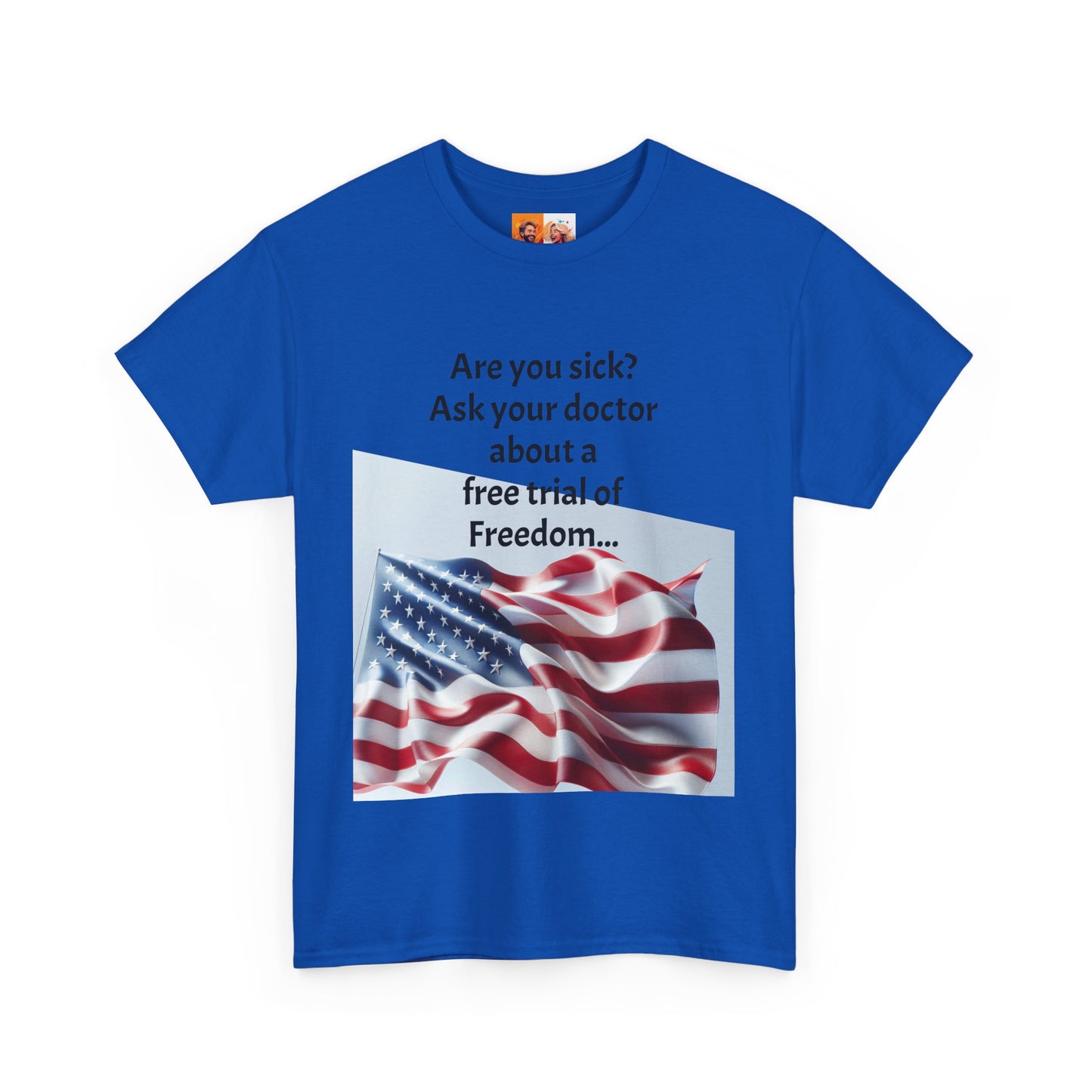Freedom Prescription Tee, Unisex Humor Tee, 4th of July Shirt, American Pride T-Shirt, Fun Gift for Patriots