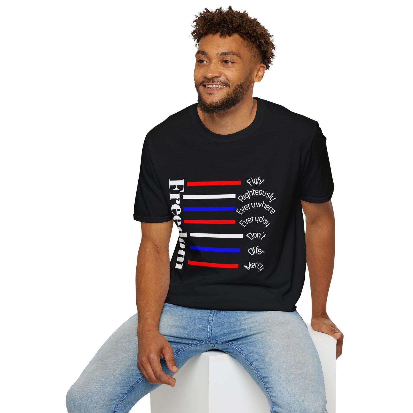 Patriotic Tank Graphic Tee, Unisex T-Shirt, Casual Wear, Military Tribute Shirt, Fourth of July Gift, Statement Tee