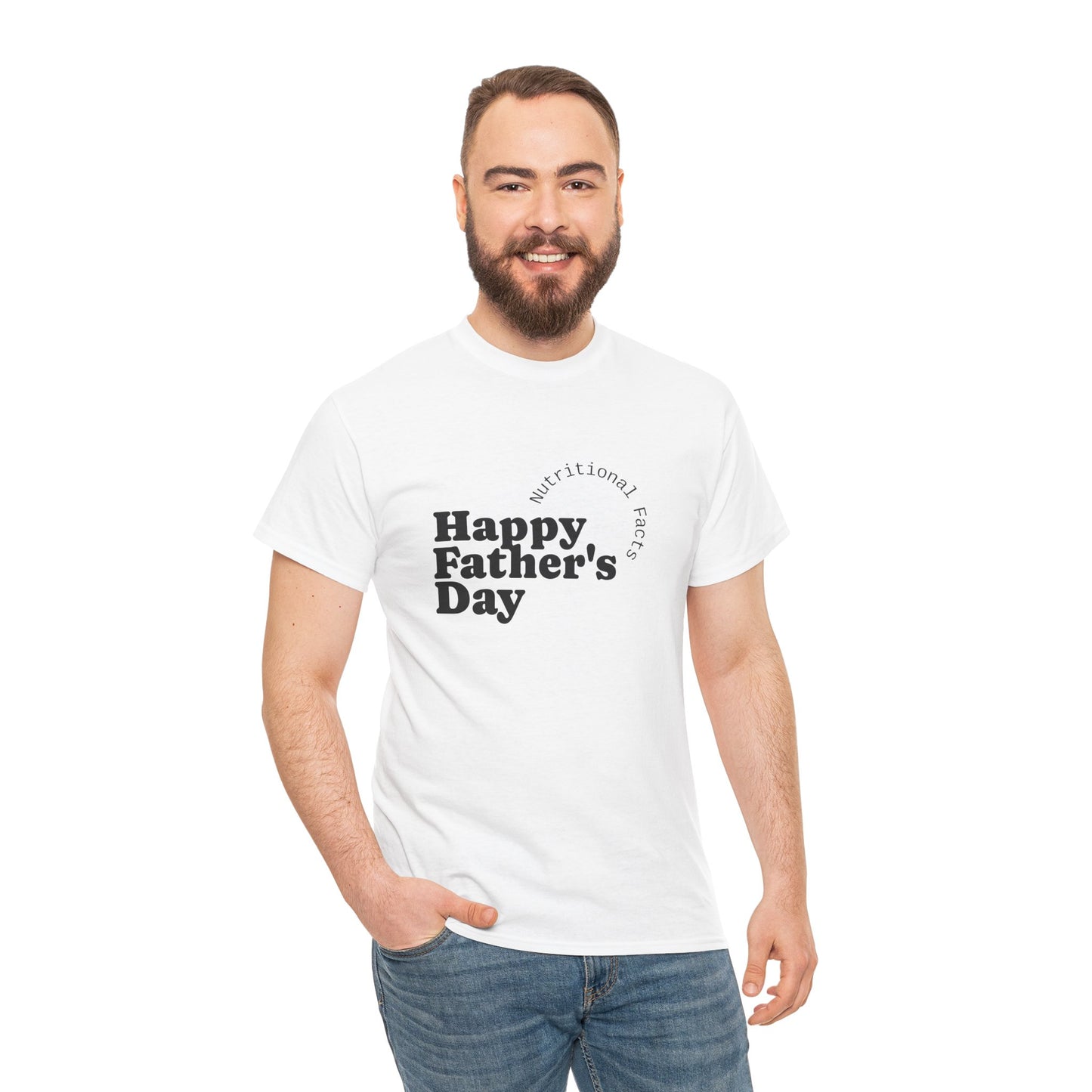 Happy Father's Day Unisex Cotton Tee, Gift for Dad
