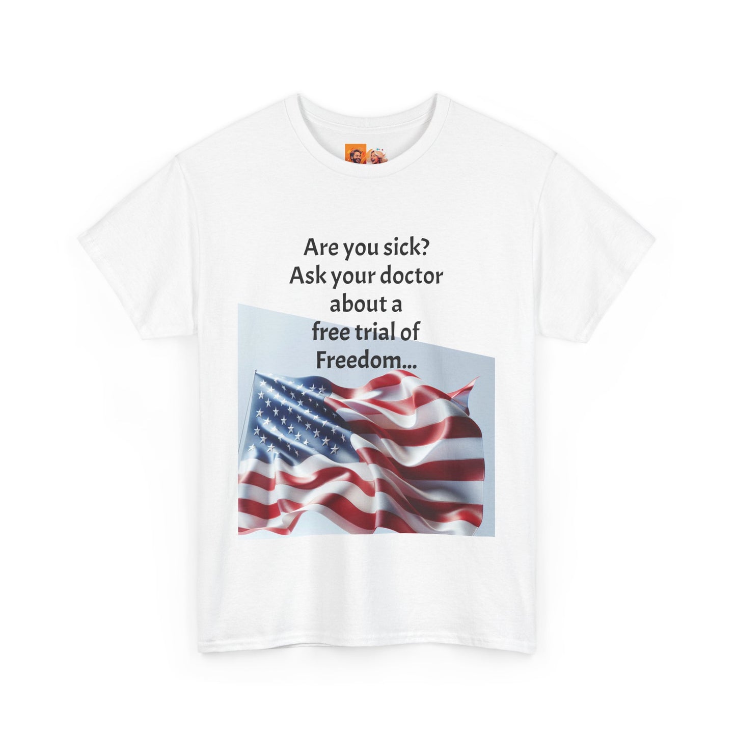 Freedom Prescription Tee, Unisex Humor Tee, 4th of July Shirt, American Pride T-Shirt, Fun Gift for Patriots
