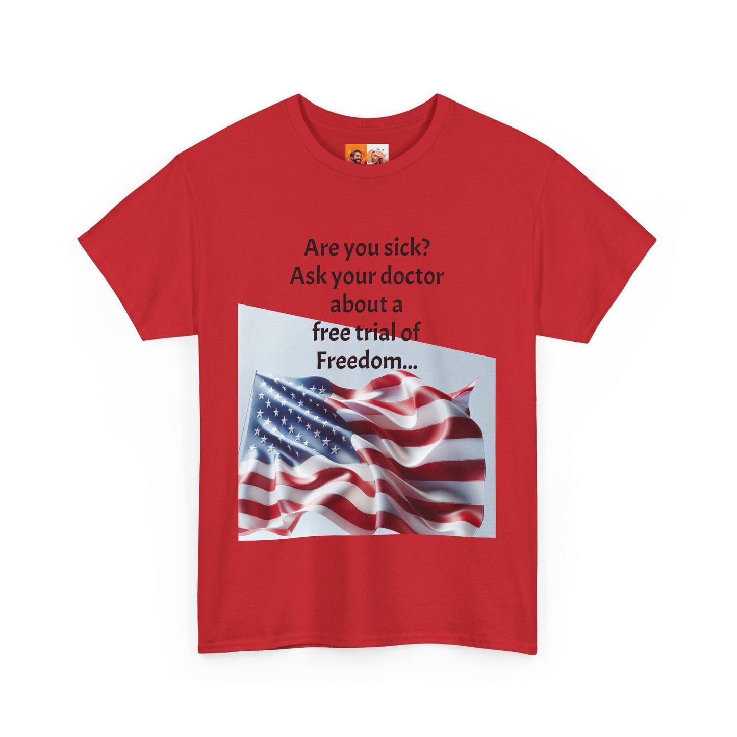 Freedom Prescription Tee, Unisex Humor Tee, 4th of July Shirt, American Pride T-Shirt, Fun Gift for Patriots