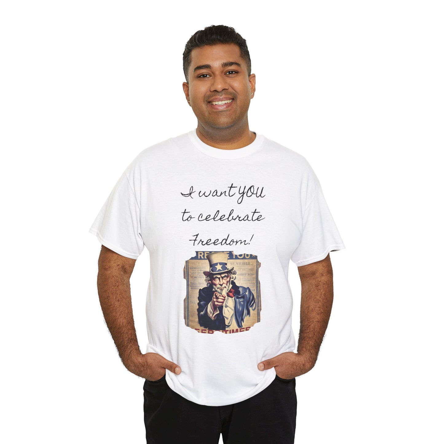 Celebrate Freedom Tee, Independence Day Shirt, Unisex Cotton Top, Freedom Celebration Outfit, USA Pride Apparel, 4th of July Gift