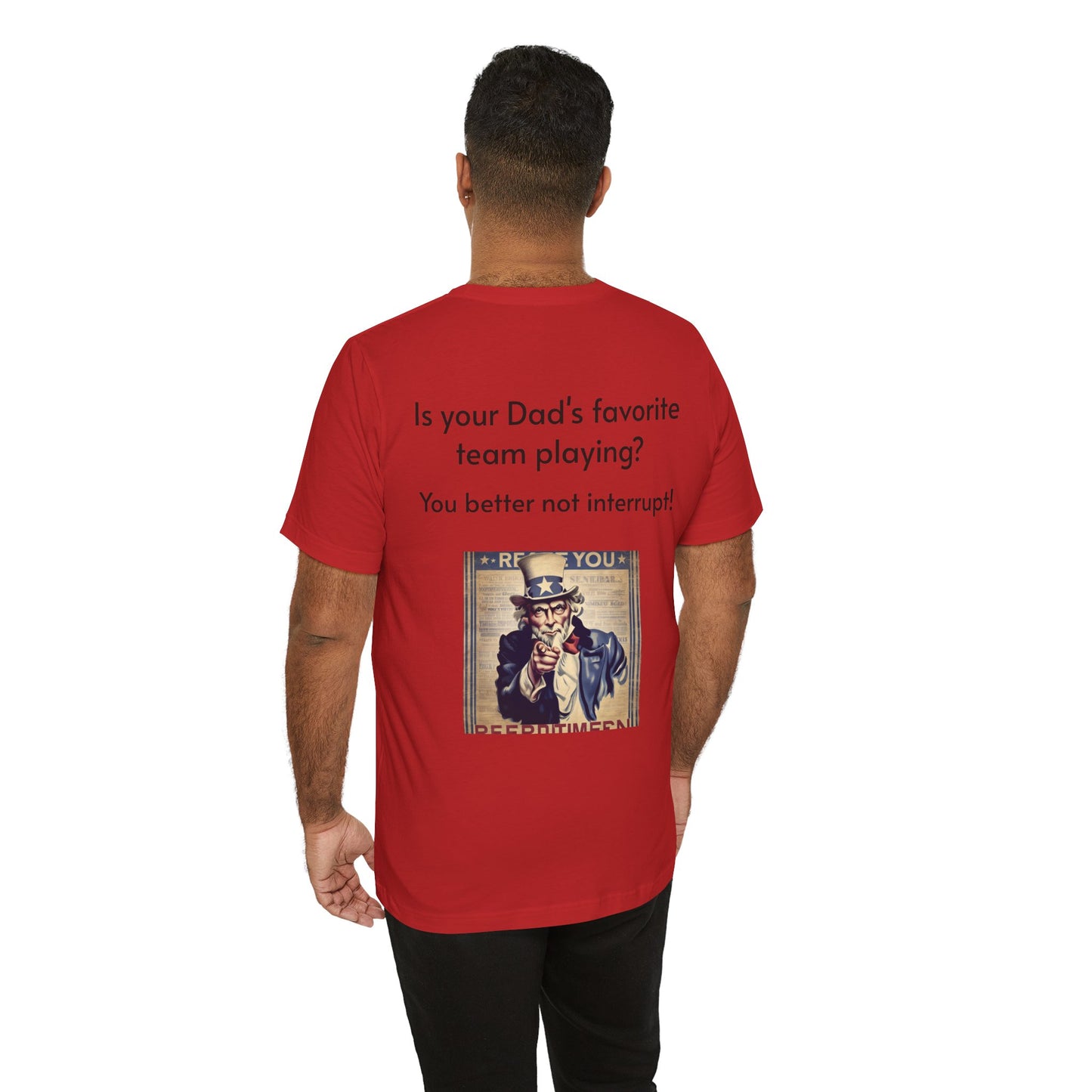 Don't Bother Dad - Happy Father's Day Tee, Funny Dad Shirt, Unisex Jersey Tee, Gift for Dad, Father's Day Gift