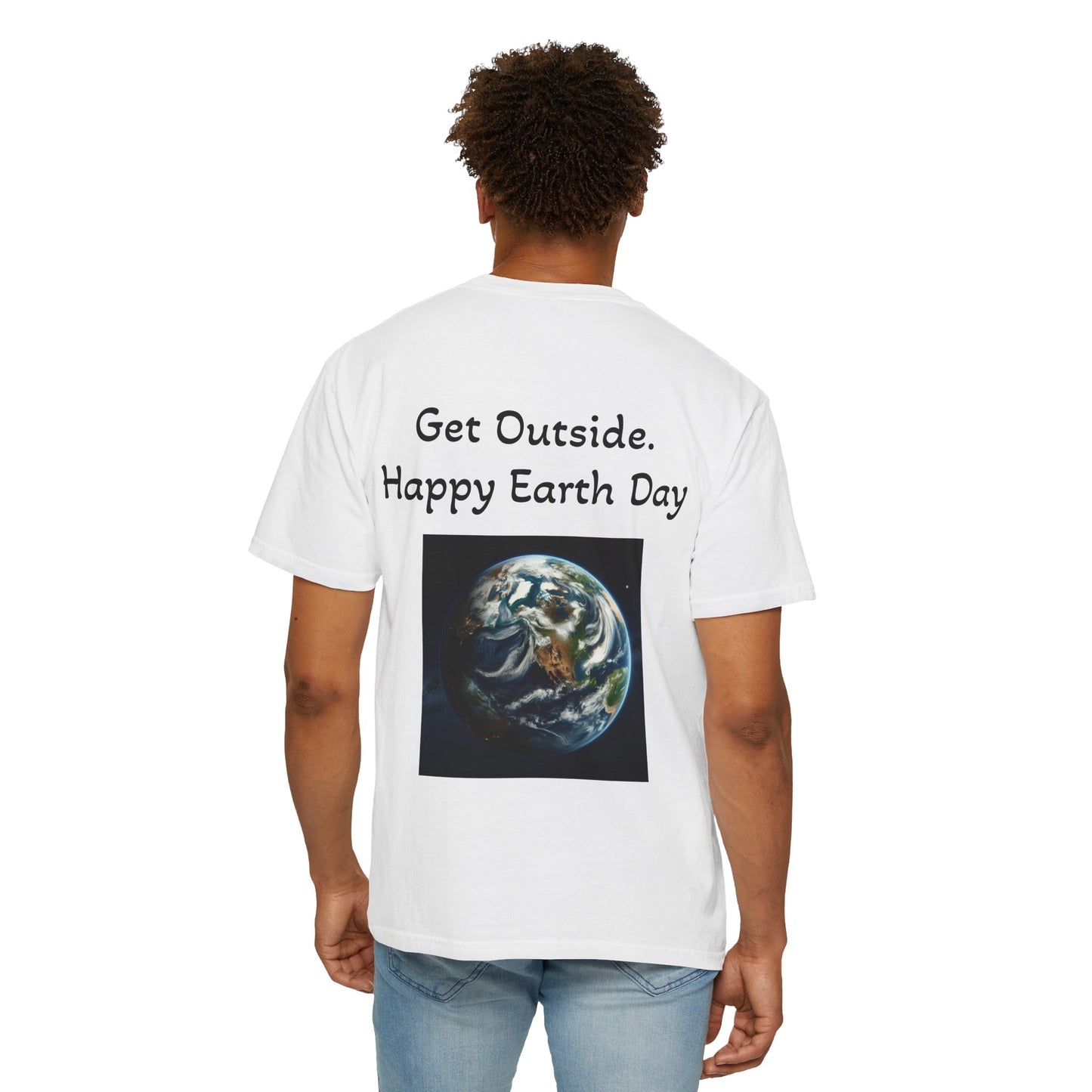 Unisex Mountain Vibes Tee - Get Outside, Happy Earth Day
