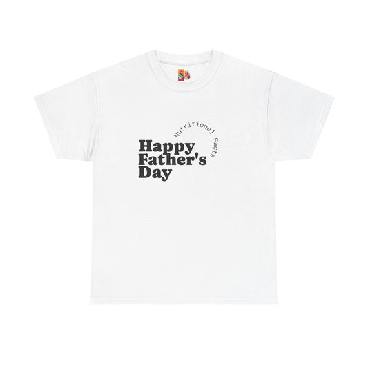 Happy Father's Day Unisex Cotton Tee, Gift for Dad