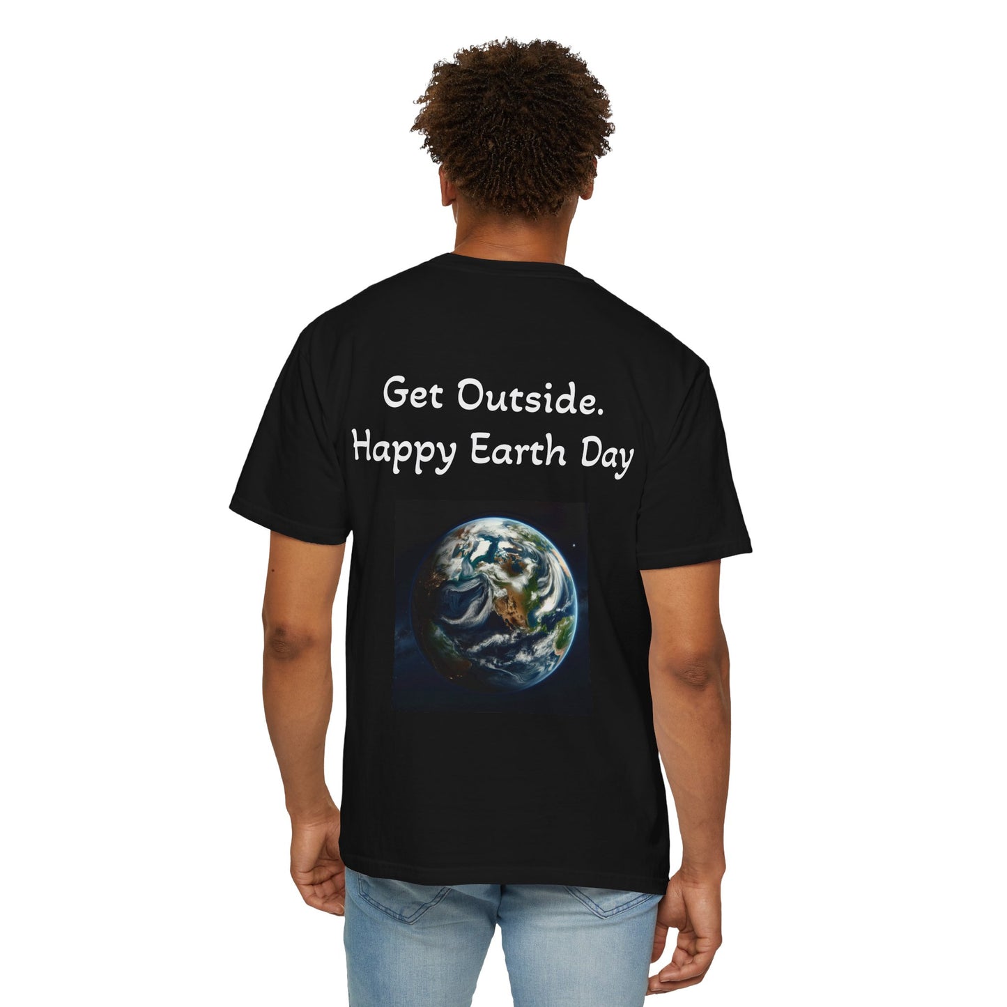 Unisex Mountain Vibes Tee - Get Outside, Happy Earth Day